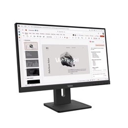 21,5" Lenovo ThinkVision E22-40 monitor (IPS, 1920x1080, 100Hz, DP+HDMI+VGA, hangszóró, fekete)