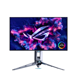 27" ASUS PG27AQWP-W ROG Swift monitor (OLED, 2560x1440, DP+HDMI+USB, 540Hz, HDR10, fekete)