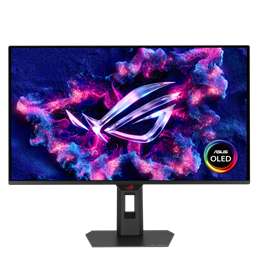 27" ASUS ROG Strix XG27ACDMS monitor (OLED, 3840x2160, 280Hz, DP+HDMI, 2xUSB3.0, HDR, fekete)