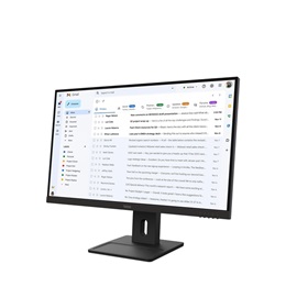 27" Lenovo ThinkVision E27-40 monitor (IPS, 1920x1080, 100Hz, DP+HDMI+VGA, 4ms, fekete)