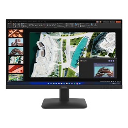 27" Lenovo ThinkVision S27-4e monitor (IPS, 1920x1080, 100Hz, HDMI+VGA, fekete)