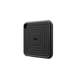 2 TB Silicon Power PC60 külső SSD (USB 3.2 Gen 2, max. olvasás 540 MB/s, max. írás 500 MB/s, fekete)