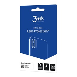 3MK Lens Protection kameravédő üveg (4db, flexibilis, ultravékony, 0,2 mm, 7H, átlátszó)