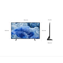 43" Samsung QE43Q8FAAUXXH 4K UHD Smart QLED TV