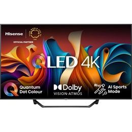 50" Hisense 50A7NQ QLED Smart TV