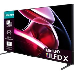85" Hisense 85UXKQ 4K UHD Smart Mini-LED ULED TV