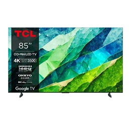 85" TCL 85C855 Quantum Dot VA 4K Smart Mini LED TV