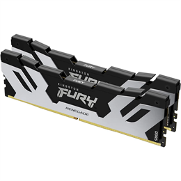 96 GB DDR5 6400 MHz RAM Kingston Fury Renegade (2x48 GB, CL32, DIMM, ezüst)