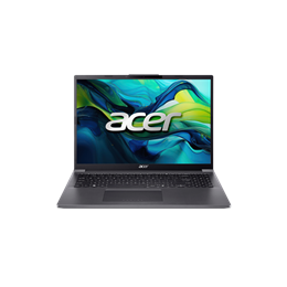 ACER Aspire A16-71M-77CC (16" WUXGA, Intel Core Ultra 7 155H, 16GB, 1TB SSD, UMA, DOS, acélszürke)