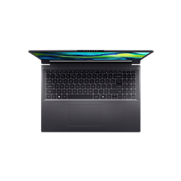 ACER Aspire A16-71M-77CC (16" WUXGA, Intel Core Ultra 7 155H, 16GB, 1TB SSD, UMA, DOS, acélszürke)