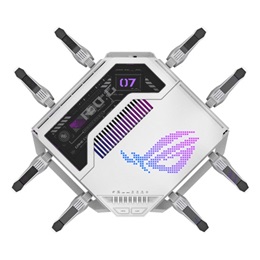 ASUS GT-BE19000AI tri-band router (Wi-Fi 7, 19000 mbps, 6 GHz, 8 külső antenna, 1x10Gbps WAN, 5x LAN 2.5/10/1 Gbps)