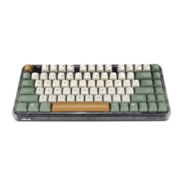 ASUS Jelly75 KD201 vezeték nélküli 75%-os mechanikus gamer billentyűzet (narancssárga, USB-C, 2,4 GHz, Bluetooth, HU)