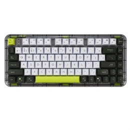 ASUS Jelly75 KD201 vezeték nélküli billentyűzet (Bluetooth 5,0, USB, RF 2,4 GHz, HU, zöld)