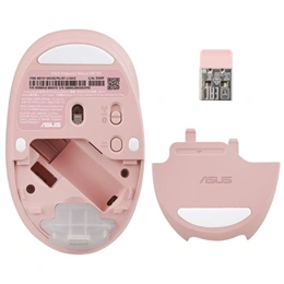ASUS MD101 optikai egér (RF 2,4 GHz/Bluetooth, rózsaszín)