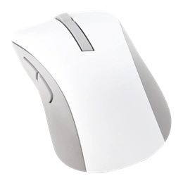 ASUS MD102 vezeték nélküli optikai egér (RF 2,4 GHz/Bluetooth, fehér)