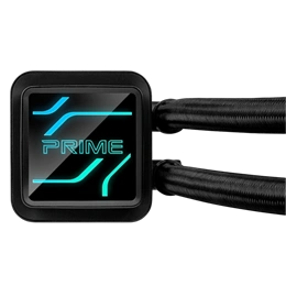 ASUS Prime LC 240 ARGB vízhűtés (240 mm, 2x120 mm, PWM, 2200 RPM, ARGB, fekete)
