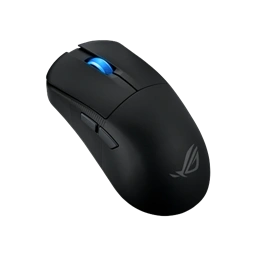 ASUS ROG Harpe Ace Mini vezeték nélküli optikai egér (RF 2,4 GHz, Bluetooth 5.1, USB2.0, fekete)