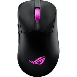 ASUS ROG Keris II Origin vezeték nélküli optikai egér (Bluetooth 5.1, RF 2,4 GHz, USB Type-C, fekete)