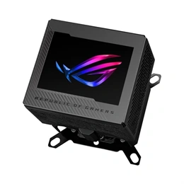 ASUS ROG RYUJIN III WB vízhűtő pumpa (3,5" LCD, Asetek 8. gen szivattyú, PWM, max 3600 RPM, <30 dBA, LGA1700, AM5, feket