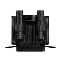ASUS ROG RYUO III 240 vízhűtés (240 mm, 2x120 mm ventilátor, PWM, max 2200 RPM, max 36,45 dBA, ARGB, fekete)