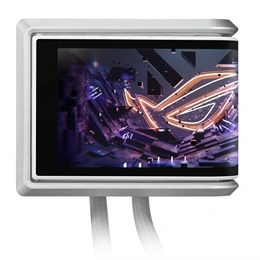 ASUS ROG RYUO IV 360 vízhűtés (ARGB, 3x 120 mm, PWM, max 2000 rpm, 30,7 dBA, fehér)