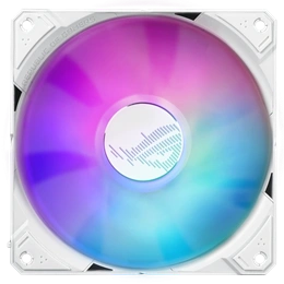 ASUS ROG Ryujin III 240 vízhűtés (240 mm, 2x120 mm ARGB ventilátor, PWM, 600-2200 RPM, 3,5" LCD, fehér)