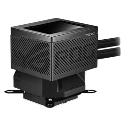 ASUS ROG Ryujin III 240 vízhűtés (3,5" LCD, 2x 120 mm, 450-2000 rpm, 29,7 dBA, PWM, Asetek szivattyú max. 3800 rpm, LGA