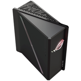 ASUS ROG Strix GS-BE18000 tri-band router (Wi-Fi 7, 18000 mbps, 2,4/5/6 GHz, 8 belső antenna, 1x2,5 Gbps WAN, 7x2,5 Gbps