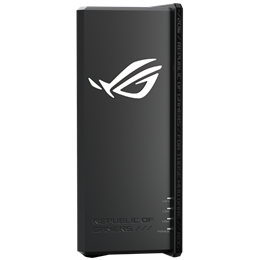 ASUS ROG Strix GS-BE18000 tri-band router (Wi-Fi 7, 18000 mbps, 2,4/5/6 GHz, 8 belső antenna, 1x2,5 Gbps WAN, 7x2,5 Gbps