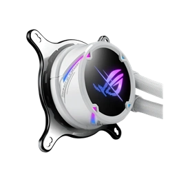 ASUS ROG Strix LC II 240 ARGB vízhűtés (240 mm radiátor, 2 x 120 mm ventilátor, 800-2500 RPM, PWM, Aura Sync, fehér)