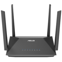 ASUS RT-AX52 Pro kisméretű router (AX3000, 2,4/5 GHz dualband, 1x WAN 1 Gbps, 3x LAN 1 Gbps, AiMesh)