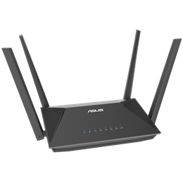 ASUS RT-AX52 Pro kisméretű router (AX3000, 2,4/5 GHz dualband, 1x WAN 1 Gbps, 3x LAN 1 Gbps, AiMesh)