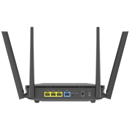 ASUS RT-AX52 Pro kisméretű router (AX3000, 2,4/5 GHz dualband, 1x WAN 1 Gbps, 3x LAN 1 Gbps, AiMesh)
