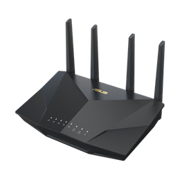 ASUS RT-AX5400 router (Wi-Fi 6, 2,4/5 GHz, 5400 Mbps, 4x LAN 1 Gbps, 1x WAN 1 Gbps, USB 3.2 Gen 1, AiMesh)