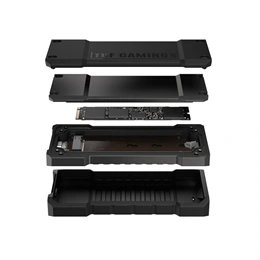 ASUS TUF Gaming A2 külső ház (M.2, NVMe, USB-C 3.2 Gen 2x2, fekete)