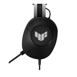 ASUS TUF Gaming H1 Gen II mikrofonos fejhallgató USB (USB-A, 40 mm, 32 ohm, 7.1 térhatás, fekete)