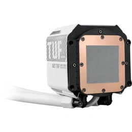 ASUS TUF Gaming LC III 360 vízhűtés (3x 120 mm, PWM, 650-2600 rpm, 37,4 dBA, ARGB, fehér)
