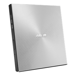 ASUS ZenDrive U9M DVD-író (USB-C, ezüst, dobozos, ultravékony, hordozható, 8-szoros)