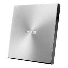 ASUS ZenDrive U9M DVD-író (USB-C, ezüst, dobozos, ultravékony, hordozható, 8-szoros)