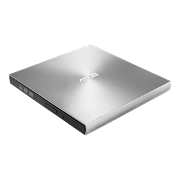 ASUS ZenDrive U9M DVD-író (USB-C, ezüst, dobozos, ultravékony, hordozható, 8-szoros)