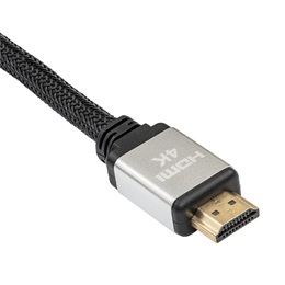 Akyga HDMI-HDMI monitor kábel (HDMI dugó / HDMI dugó, V2.0, 1,5 m, fekete)