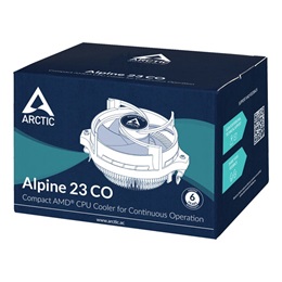Arctic Alpine 23 CO CPU hűtő (90 mm, AM4/AM5, 100-2000 rpm, 4-pin PWM, 65 mm)