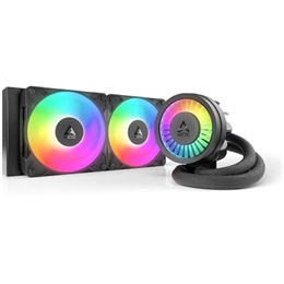 Arctic Liquid Freezer III Pro 240 A-RGB vízhűtés (2x120 mm ventilátor, pumpa 800-2800 rpm, A-RGB, fekete)