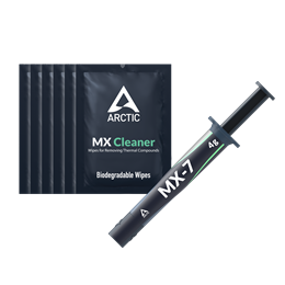 Arctic MX-7 hűtőpaszta (4 g, tisztítókendő, szürke)