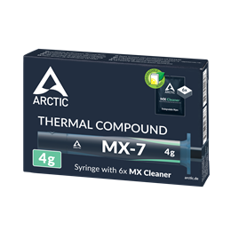 Arctic MX-7 hűtőpaszta (4 g, tisztítókendő, szürke)