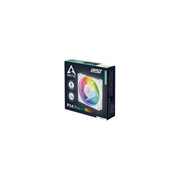 Arctic P14 Pro A-RGB házhűtő ventilátor (140 mm, 400-2500 rpm, PWM, FDB, 12 V, fehér)