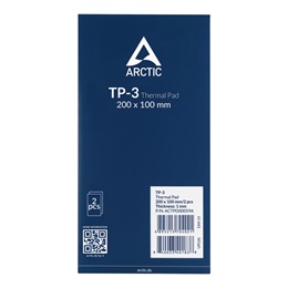 Arctic TP-3 hővezető lap (200x100 mm, 1 mm, kék, 2 db)