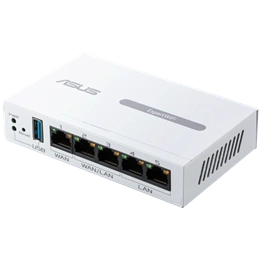 Asus ExpertWiFi EBG15 PoE router (4x PoE+ port, 5x Gigabit LAN 10/100/1000, 1x USB 3.2 Gen1)
