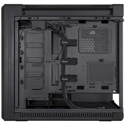 Asus ProArt PA602 Wood Metal (E-ATX, midi torony, fekete)