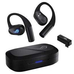 Asus ROG Cetra Open Wireless bluetooth fülhallgató sztereo (Open-Ear, ultraalacsony késleltetésű gaming mód, AI-támogato